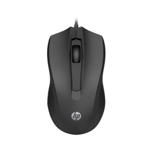Souris HP 105 USB-A 1600 DPI noire ambidextre