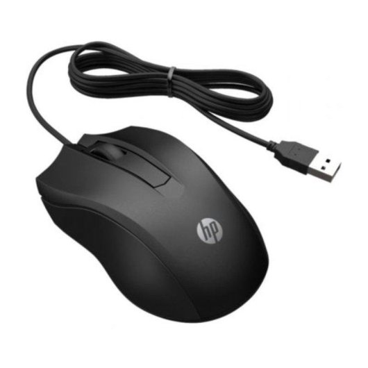Souris HP 105 USB-A 1600 DPI noire ambidextre