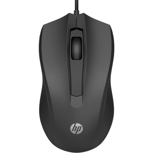 Souris HP 105 USB-A 1600 DPI noire ambidextre