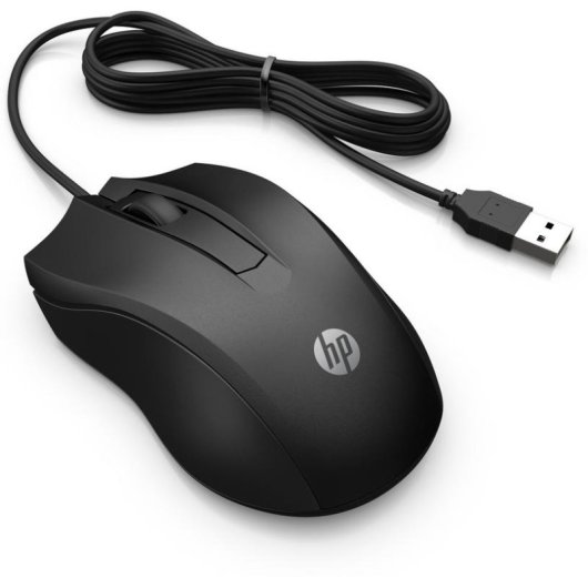 Souris HP 105 USB-A 1600 DPI noire ambidextre