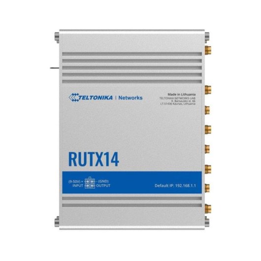Router Teltonika RUTX14 4G/LTE 600 Mbps Wi-Fi 5 doble SIM
