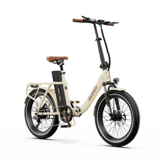 Bicicleta Eléctrica OneSport OT16 Motor 250 W Batería 48 V 17 Ah 120 km