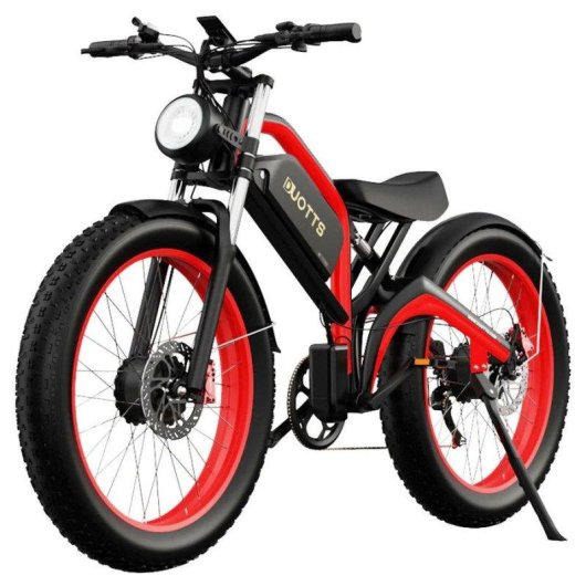 Bicicleta eléctrica DUOTTS N26 1500 W con batería Samsung 48 V
