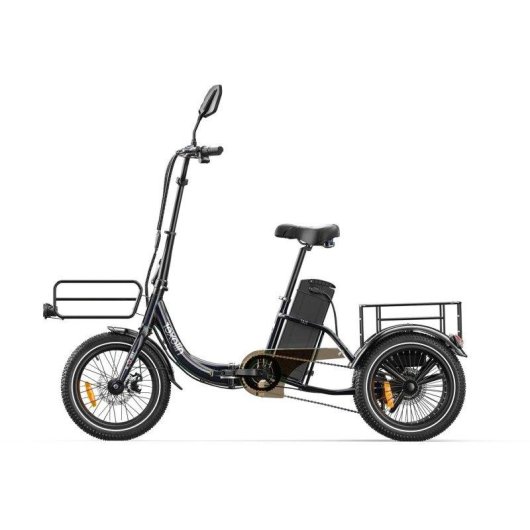 Bicicleta Elétrica Niloxer KA1 500W 48V 23Ah 16" Preta