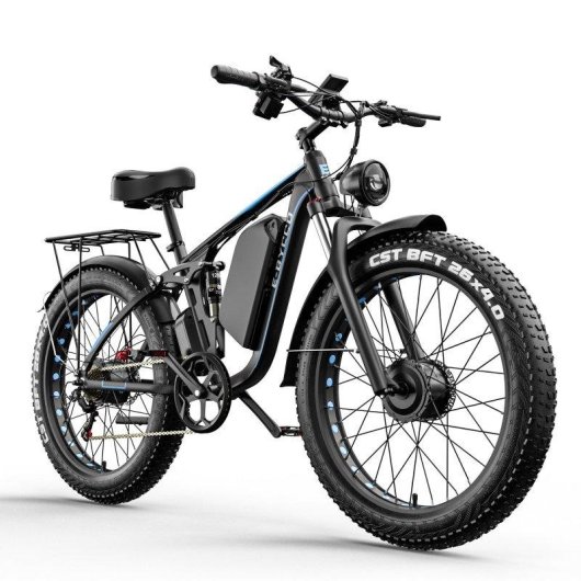 Bicicleta eléctrica E-Bycco EB7Pro 2000 W 48 V 23 Ah 26" negra