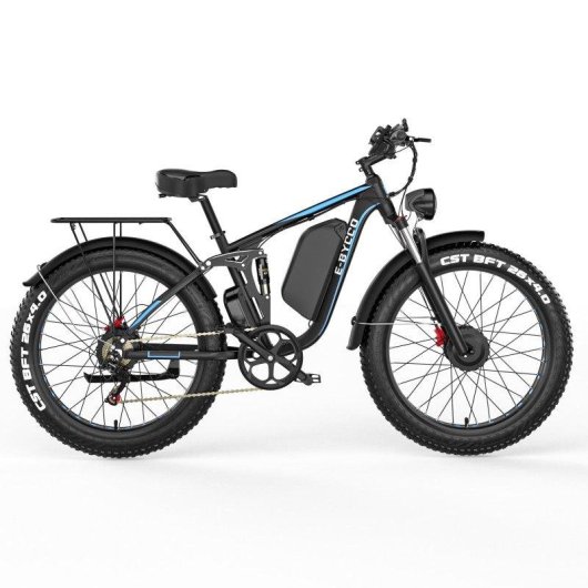 Bicicleta eléctrica E-Bycco EB7Pro 2000 W 48 V 23 Ah 26" negra