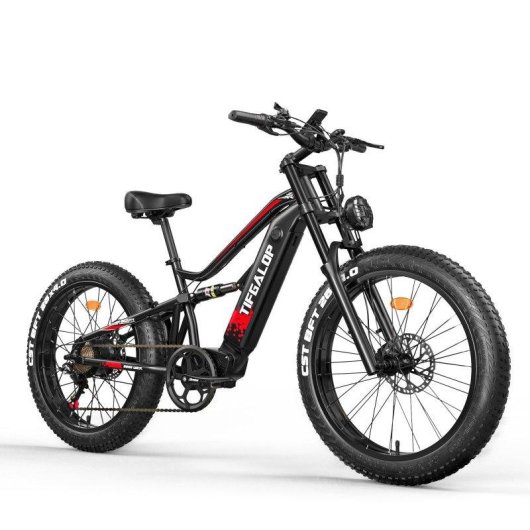 Bicicleta Eléctrica Cleytro ES7 48V 250W Suspensión Doble