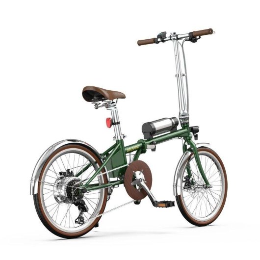Bicicleta eléctrica plegable OneSport OT02 Pro 250 W 20 pulgadas verde
