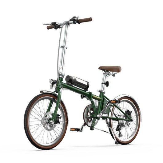 Bicicleta eléctrica plegable OneSport OT02 Pro 250 W 20 pulgadas verde