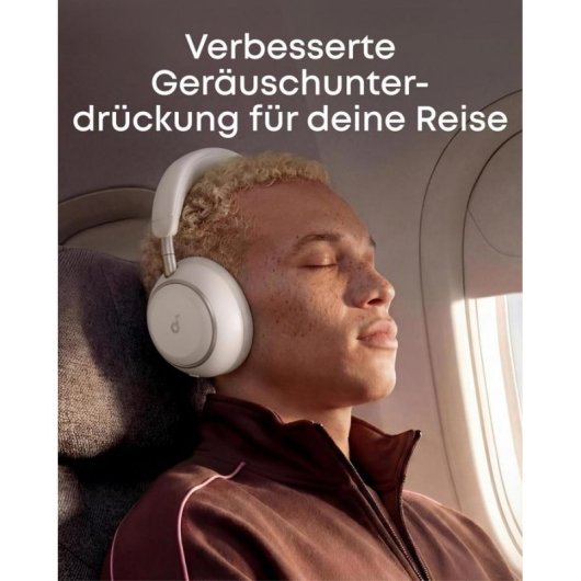 Auriculares Soundcore Space 2 inalámbricos Bluetooth con cancelación de ruido blancos