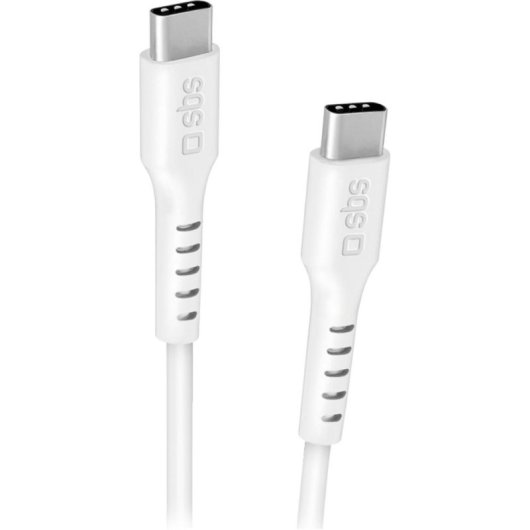 Cable USB-C SBS 1,5 m 100 W USB 2.0 Blanco