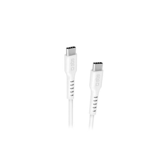 Cable USB-C SBS 1,5 m 100 W USB 2.0 Blanco