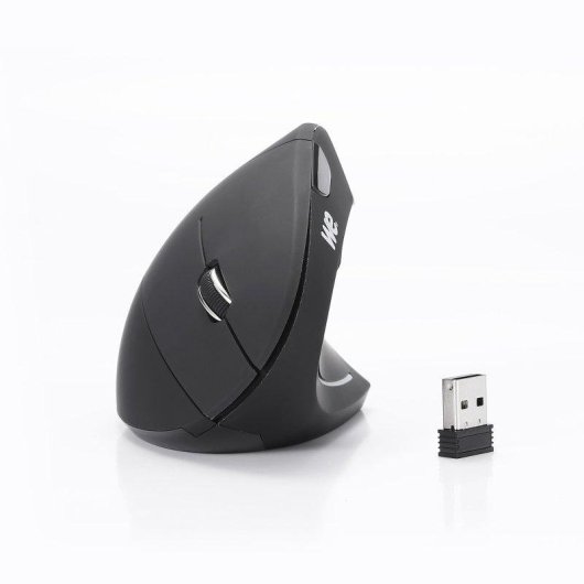 Souris verticale WE WESOURERGOSFIL sans fil 2,4 GHz 2400 DPI noire, 5 boutons