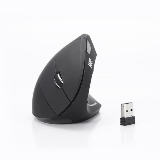 Souris verticale WE WESOURERGOSFIL sans fil 2,4 GHz 2400 DPI noire, 5 boutons
