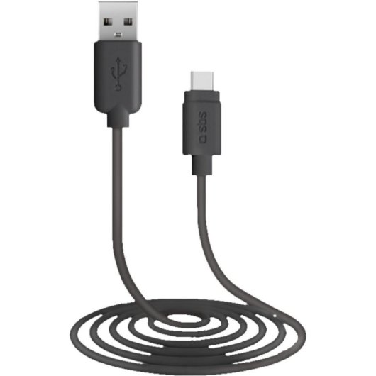 Cavo USB SBS TECABLETC220K 2 m USB A verso USB C USB 2.0
