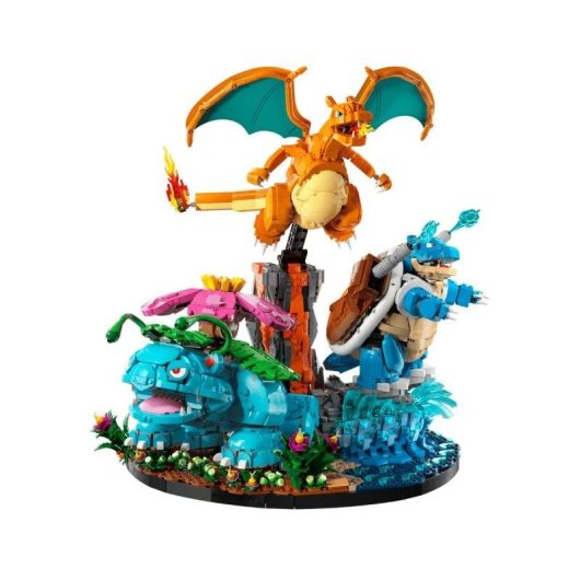 LEGO Pokémon Venusaur Charizard y Blastoise 72153 6838 piezas