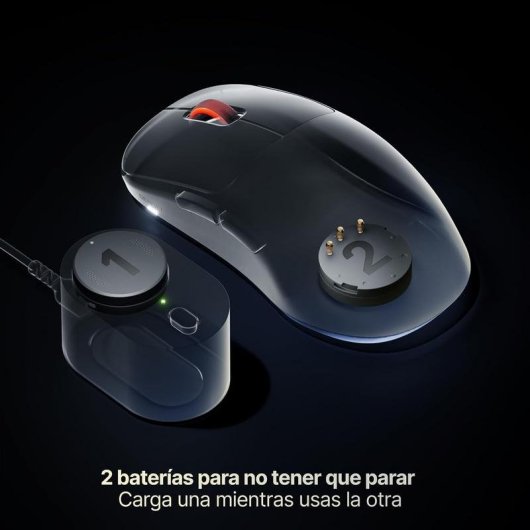 Mouse SteelSeries Sensei Pro Mini wireless 8K nero, 49 g, 6 tasti