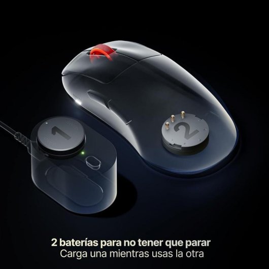 Mouse SteelSeries Rival Pro wireless 42.000 DPI nero 8.000 Hz 6 tasti