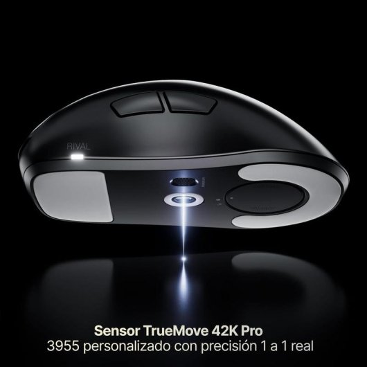 Mouse SteelSeries Rival Pro Mini wireless 42.000 DPI nero 8K 6 tasti