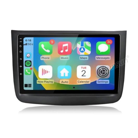Autostereo JUNSUN Vito Viano W639 Carplay GPS Navi 64Go