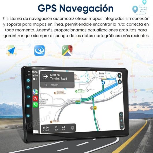 Autostereo JUNSUN Vito Viano W639 Carplay GPS Navi 64Go