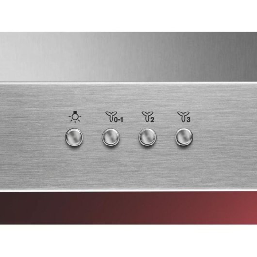 Exaustor AEG DBE5651M extração/recirculação 90 cm LED