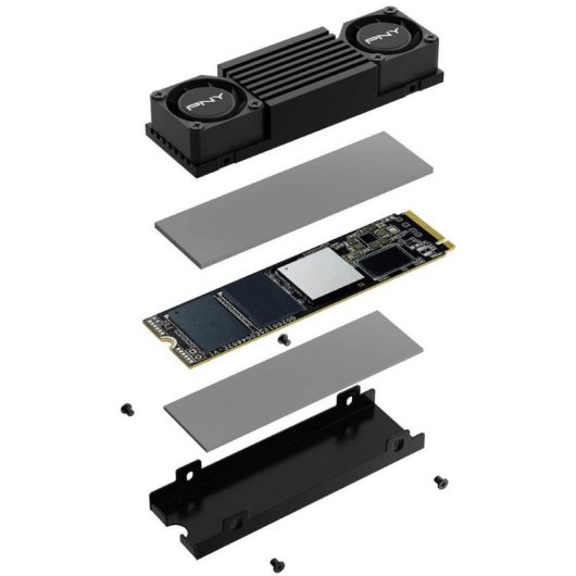 SSD PNY CS3150 2 TB M.2 PCIe 5.0 12 000 MB/s RGB