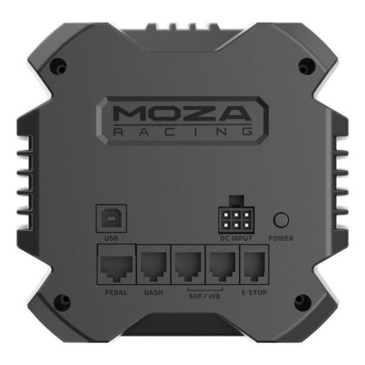 Base de volante Moza R16 Ultra de transmisión directa 16 Nm RGB negra