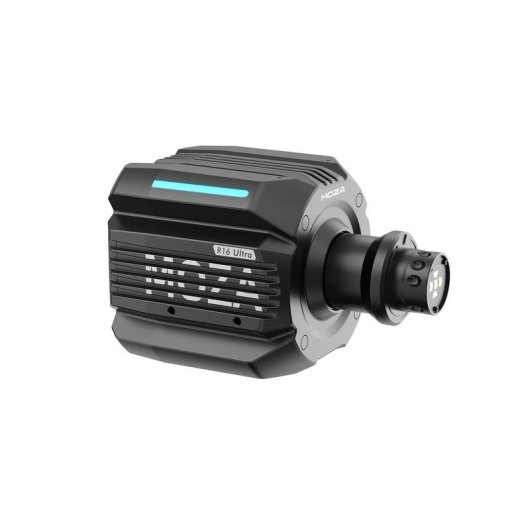 Base de volante Moza R16 Ultra de transmisión directa 16 Nm RGB negra