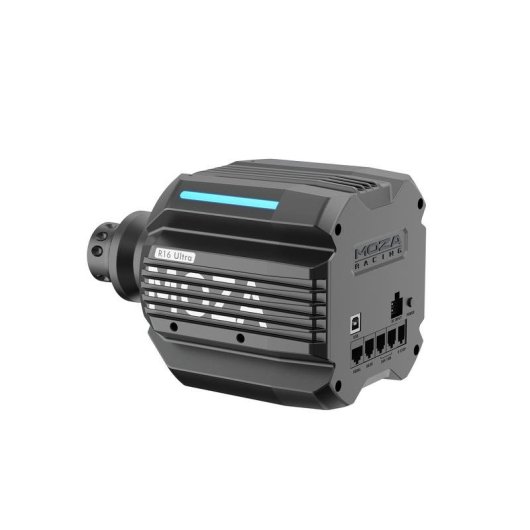 Base de volante Moza R16 Ultra de transmisión directa 16 Nm RGB negra