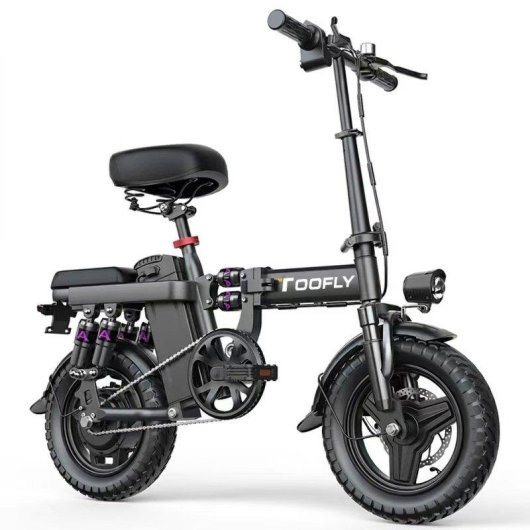 Bicicleta eléctrica plegable Toofly GE5 250 W 48 V 15 Ah urbana 14"