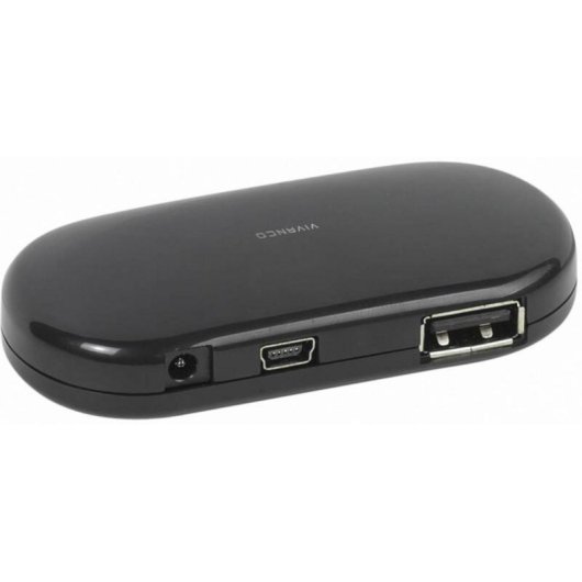 Vivanco USB-Hub 4 Ports 480 Mbit/s VVITHUB4USB Kabel 0,5 m