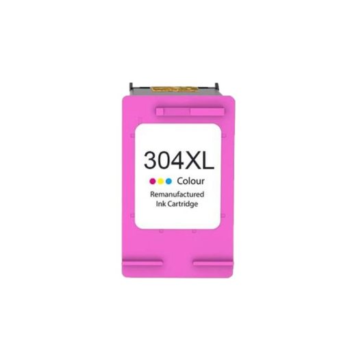 Cartuccia d'Inchiostro HP 304XL Colore Rigenerata con Indicatore Livello