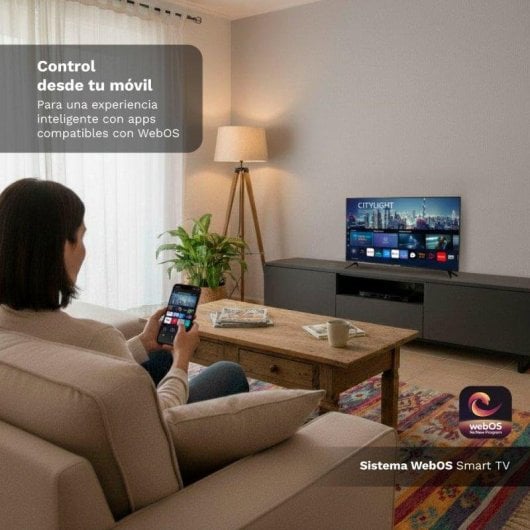 TV Grunkel LED LED-246WB12V 24" HD Smart TV WebOS Entrada 12 V