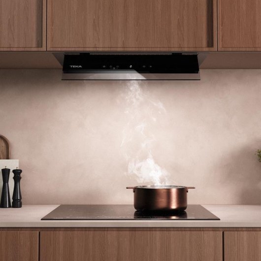 Campana extractora Teka INTEGRA PRO GFI 96370 TOS BK grupo filtrante 90 cm táctil