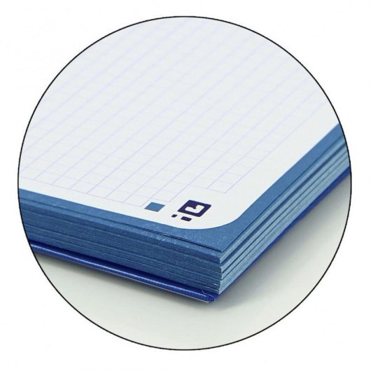 Notizheft Oxford Classic A4 Spiralheft blau 90 g/m2