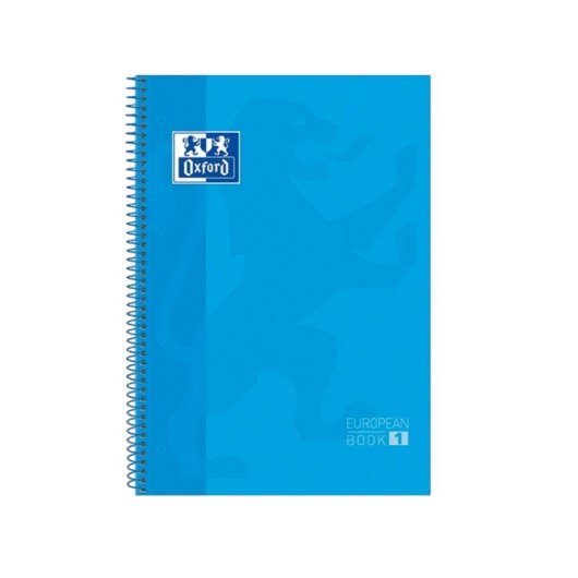 Notizbuch Oxford Classic Europeanbook 1 A4+ 80 Blatt 90 g/m² blau