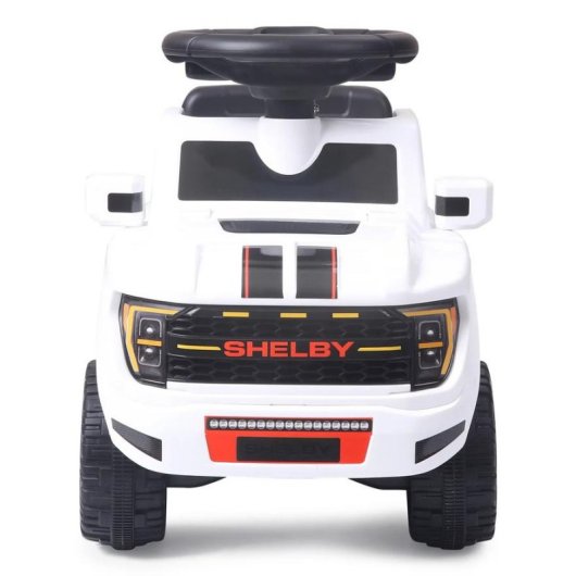 Correpasillos JAMARA Shelby Ford F-150 Raptor con remolque negro y blanco