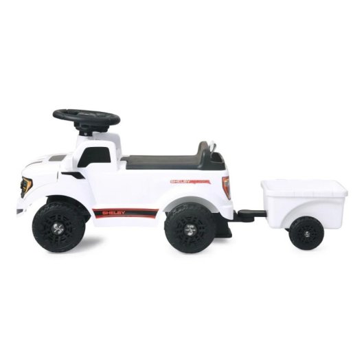 Correpasillos JAMARA Shelby Ford F-150 Raptor con remolque negro y blanco