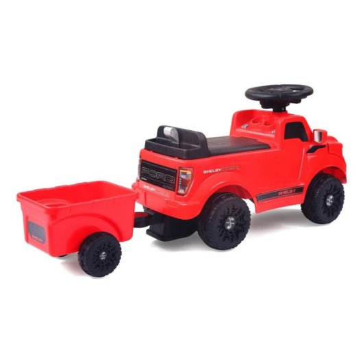 Correpasillos JAMARA Shelby Ford F-150 Raptor con remolque negro y rojo