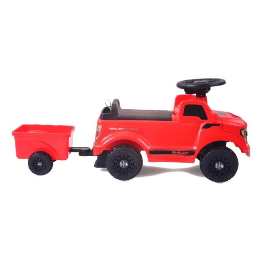 Correpasillos JAMARA Shelby Ford F-150 Raptor con remolque negro y rojo