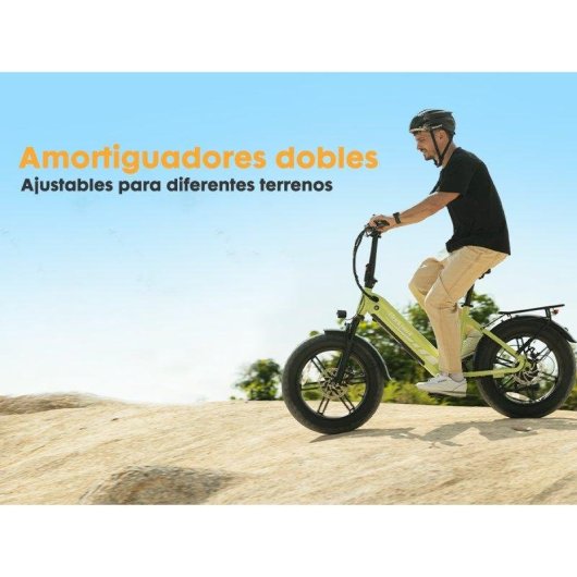 Bicicleta eléctrica Bodywel F20 PRO 500 W/960 Wh/20"/Shimano 7 velocidades
