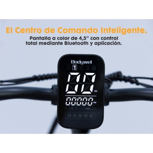Bicicleta eléctrica Bodywel F20 PRO 500 W/960 Wh/20"/Shimano 7 velocidades