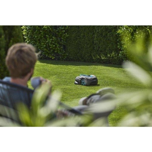 Cortacésped Robótico Gardena Smart Sileno Sense 600 GPS-RTK AI Vision 600 m²