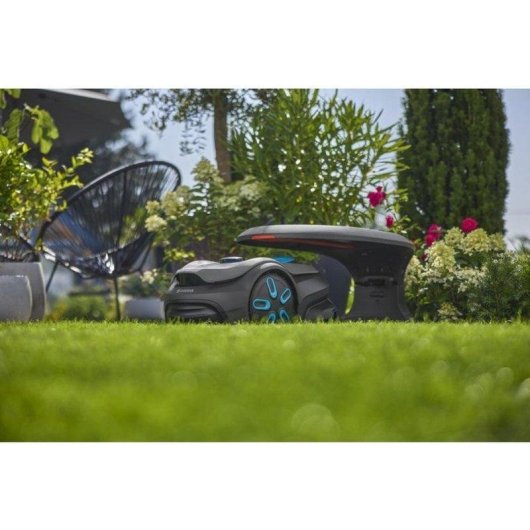 Cortacésped Robótico Gardena Smart Sileno Sense 600 GPS-RTK AI Vision 600 m²