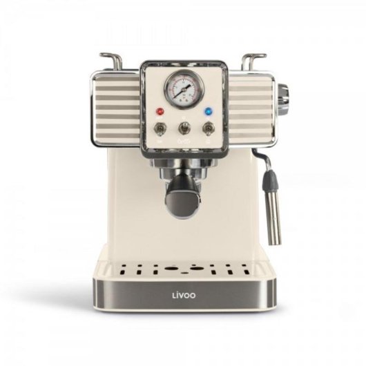 Cafetera Espresso Livoo DOD174C 1,5 L 15 bares con lanza de vapor