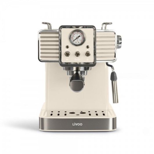 Cafetera Espresso Livoo DOD174C 1,5 L 15 bares con lanza de vapor