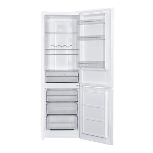 Frigorífico Combi Hyundai HCB18660NDDW01 No Frost 186cm 293L D Blanco Display Inverter