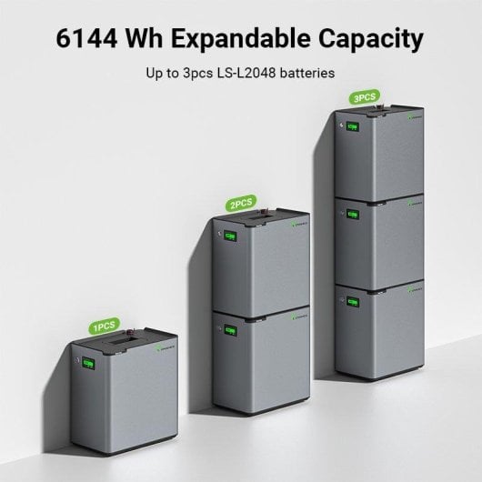 Batterie LIONHEE LS-L2048 2048Wh LiFePO4 extensible 6144Wh IP65