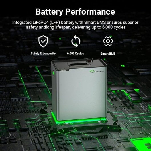 Batterie LIONHEE LS-L2048 2048Wh LiFePO4 extensible 6144Wh IP65